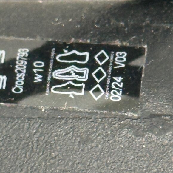 Crocs Miami Thong Black Flip Flop Heel Strap Sandals Shoes 209793 Womens size 10 - Picture 5 of 8